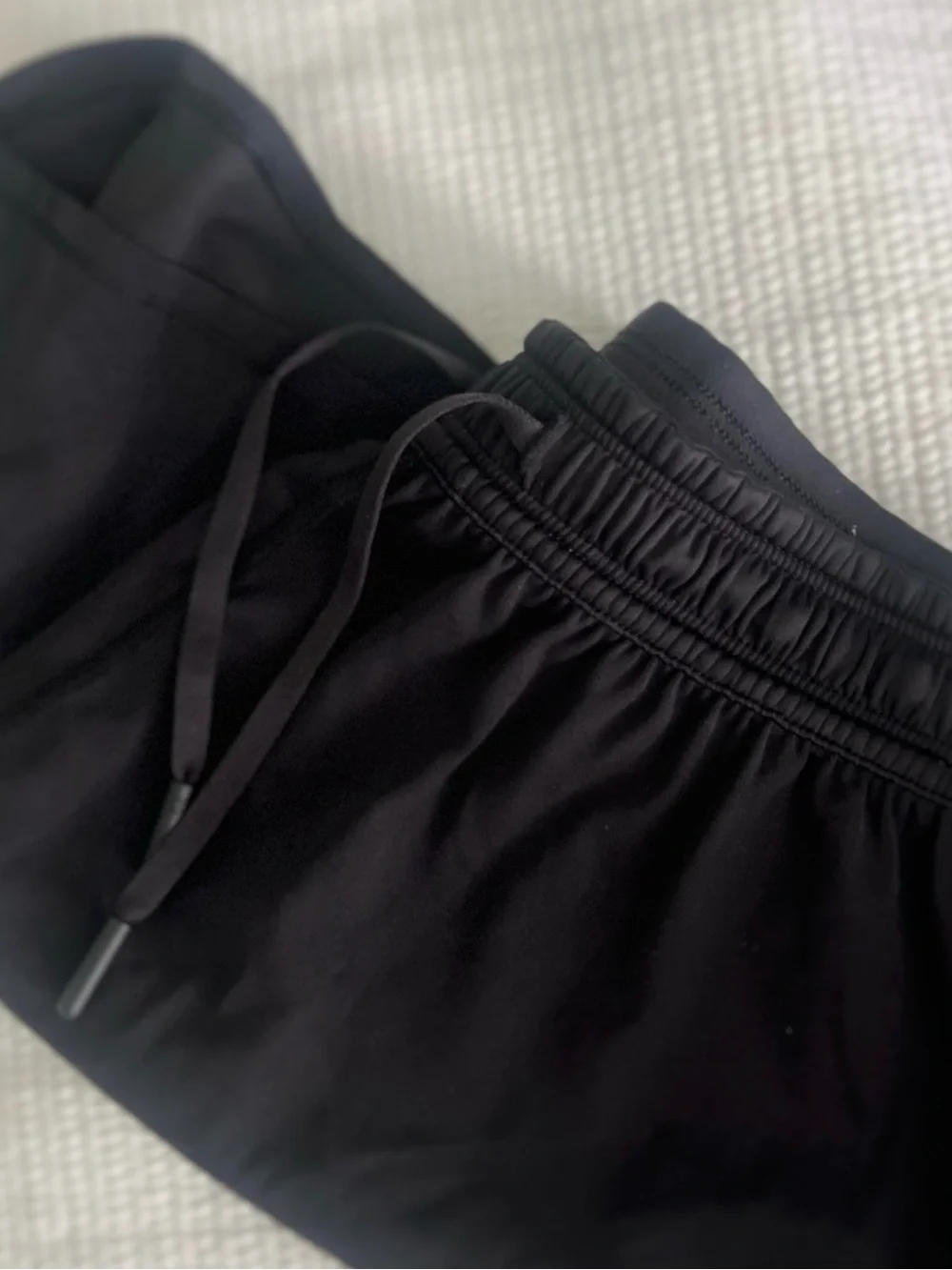 lululemon athletica Black High Waisted Shorts